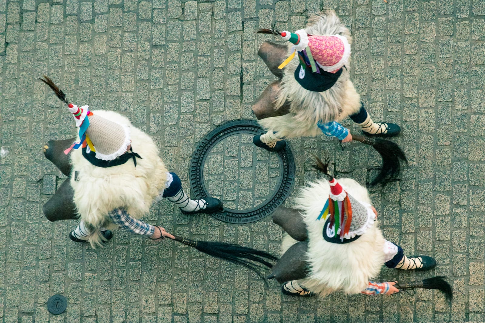 La tradition basque avec les joaldunak